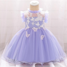 Lila neue Kinder Partykleid Kleid